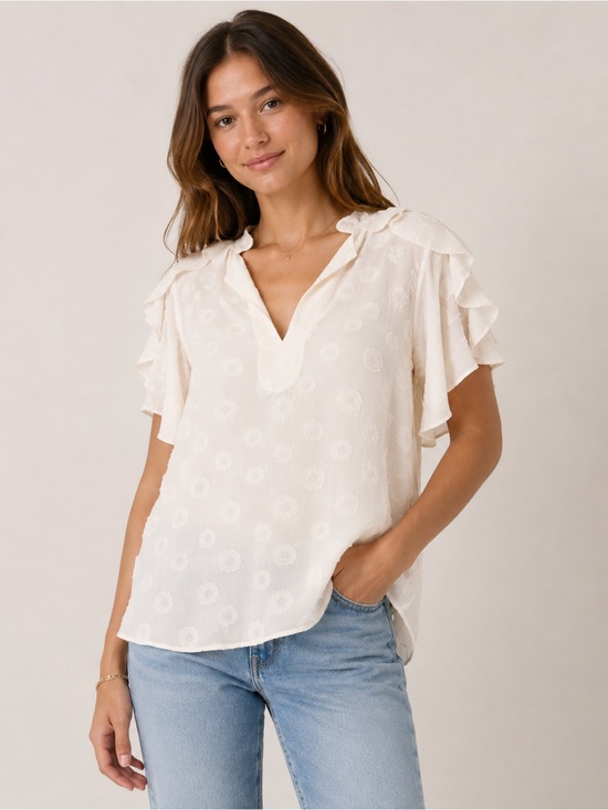 Banana Republic Tops - Banana Republic Cream Blouse